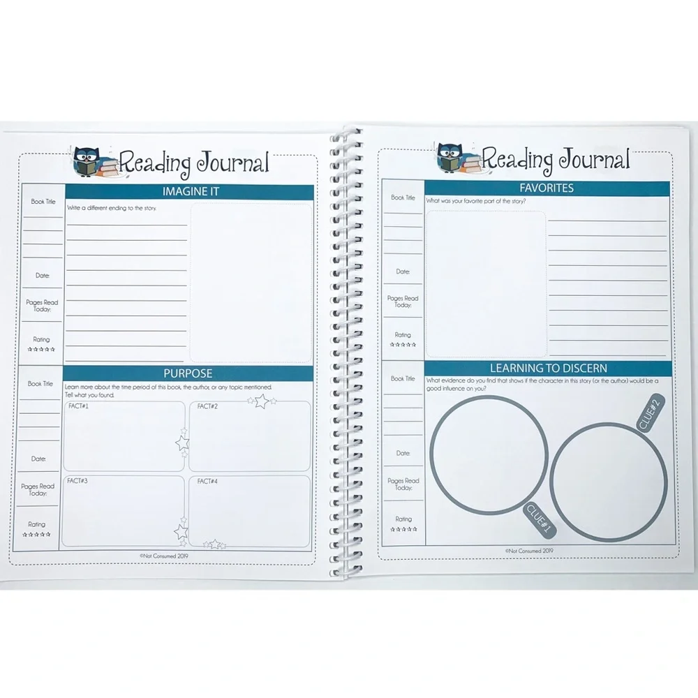 KIDS READING JOURNAL